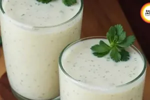Buttermilk Or Chaas With Mint Cools Body Naturally From Inside