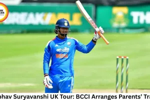 Vaibhav Suryavanshi UK Tour: BCCI Arranges Parents’ Travel