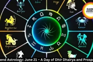 Weekend Astrology June 21: Dhir Dhairya Brings Prosperity