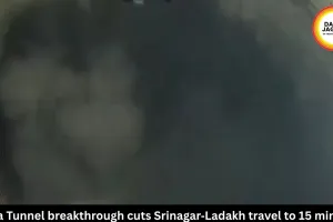 Zojila Tunnel excavation complete; Srinagar‑Ladakh 15-min