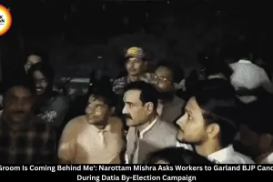 Narottam Mishra Asks Workers to Garland BJP Candidate First During Datia By-Election Campaign