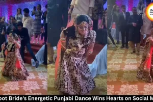 3.5-Foot Bride's Punjabi Dance Wins Hearts on Social Media