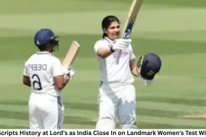 Yastika Bhatia Scripts History at Lord's as India Close In on Landmark Women's Test Win Over England