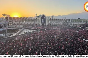 Ali Khamenei Funeral Draws Massive Crowds as Tehran Holds State Procession