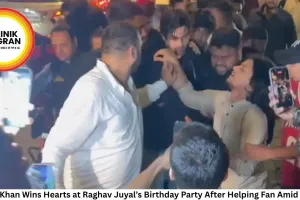 Aryan Khan Wins Hearts at Raghav Juyal’s Birthday Party After Helping Fan Amid Crowd