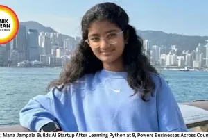 At 12, Mana Jampala Builds AI Startup After Learning Python at 9, Powers Businesses Across Countries