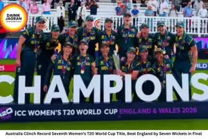Australia Clinch Record Seventh Women’s T20 World Cup Title, Beat England by Seven Wickets in Final