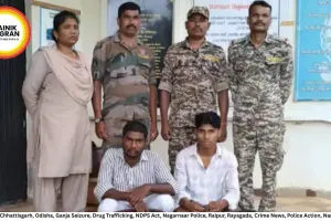 Two Held with Over 11 Kg Ganja Near Chhattisgarh–Odisha Border; Consignment Was Being Taken to Raipur
