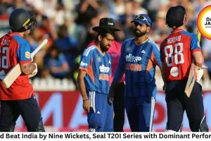 England Beat India by Nine Wickets, Seal T20I Series with Dominant Performance