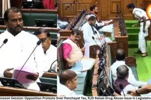 Bihar Monsoon Session: Opposition Protests Over Panchayat Tax, RJD Raises Drug Abuse Issue in Legislative Council