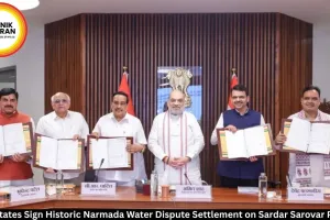 Decades-Old Narmada Water Dispute Ends as Four States Sign Historic Settlement on Sardar Sarovar Project