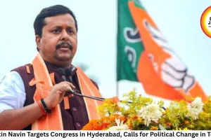 BJP’s Nitin Navin Targets Congress in Hyderabad, Calls for Political Change in Telangana