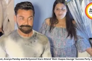 Bobby Deol, Ananya Panday and Bollywood Stars Attend ‘Main Vaapas Aaunga’ Success Party in Mumbai
