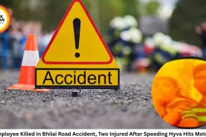BSP Employee Killed in Bhilai Road Accident, Two Injured After Speeding Hyva Hits Motorcycle