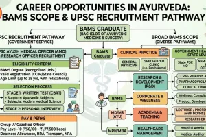 Career Opportunities in Ayurveda: UPSC AYUSH Medical Officer Recruitment and BAMS Scope Explained