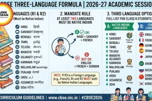 CBSE Three-Language Formula 2026-27: Full List of Third Language Options for Students