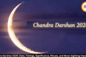 Chandra Darshan 2026 Today: Date, Timings, Moon Sighting, Rituals and Significance