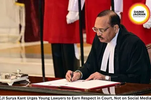 CJI Surya Kant Urges Young Lawyers to Earn Respect in Court, Not on Social Media
