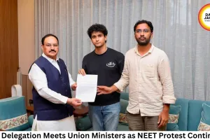 CJP Delegation Meets Union Ministers as NEET Protest Continues