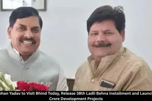 CM Mohan Yadav to Release 38th Ladli Behna Installment, Launch ₹239 Crore Projects in Bhind