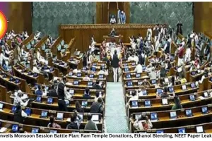 Congress Unveils Monsoon Session Battle Plan: Ram Temple Donations, Ethanol Blending, NEET Paper Leak on Agenda