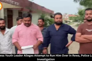 Rewa: Youth Congress Leader Alleges Attempt to Run Him Over, Police Begin Investigation