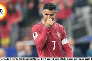 Cristiano Ronaldo’s Portugal Knocked Out of FIFA World Cup 2026, Spain Advance With 1-0 Victory