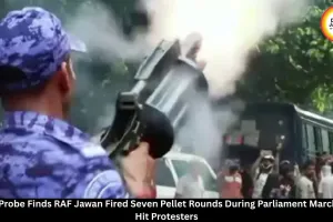 CRPF Probe Finds RAF Jawan Fired Seven Pellet Rounds During Parliament Protest