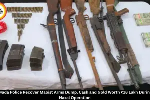 Dantewada Police Recover Maoist Arms, Gold and Cash Worth ₹18 Lakh During Anti-Naxal Operation