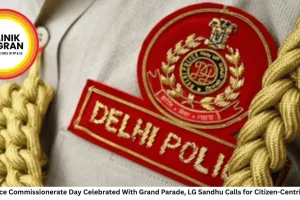 Delhi Police Commissionerate Day Celebrated With Grand Parade, LG Sandhu Calls for Citizen-Centric Policing