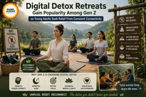 Digital Detox Retreats Gain Popularity Among Gen Z as Young Adults Seek Relief From Constant Connectivity