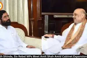 Eknath Shinde Meets Amit Shah With Six Rebel MPs; Cabinet Expansion Buzz Intensifies