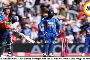 England Complete 4-0 T20I Series Sweep Over India, End Visitors' Long Reign as World No.1