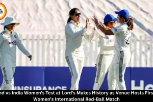 England vs India Women's Test at Lord's Creates History with First-Ever Women's International Test