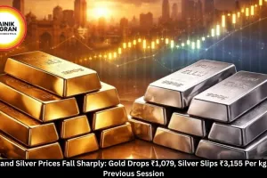 Gold and Silver Prices Today: Gold Falls ₹1,079, Silver Drops ₹3,155 Per kg