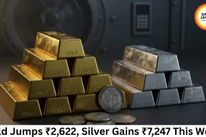 Gold Jumps ₹2,622, Silver Gains ₹7,247 This Week; Bullion Prices Continue Upward Trend
