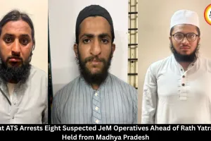 Gujarat ATS Arrests 8 Suspected Jaish-e-Mohammed Operatives Ahead of Rath Yatra | One Held from MP