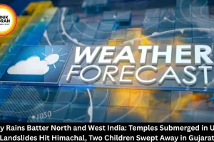 Heavy Rains Across India: Shipra River Submerges Ujjain Temple, Landslides Hit Himachal, IMD Issues Fresh Alerts