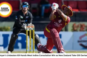 Hetmyer's Unbeaten 69 Hands West Indies Consolation Win as New Zealand Take ODI Series 3-2