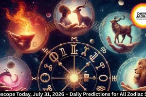 Horoscope Today July 31, 2026 – Daily Zodiac Predictions India