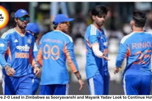 India Eye 2-0 Lead in Zimbabwe as Sooryavanshi and Mayank Yadav Look to Continue Hot Streak