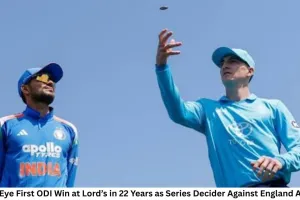 India Eye First ODI Win at Lord’s in 22 Years as Series Decider Against England Awaits