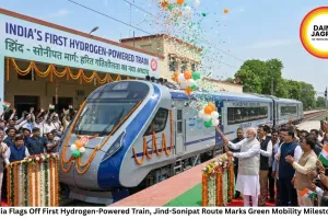 India Flags Off First Hydrogen-Powered Train, Jind-Sonipat Route Marks Green Mobility Milestone
