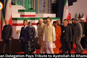 Indian Delegation Pays Final Tribute to Ayatollah Ali Khamenei in Tehran