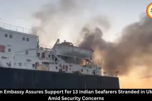 Indian Embassy Assures Support for 13 Indian Seafarers Stranded in Ukraine