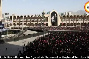  Iran Begins Week-Long State Funeral for Ayatollah Khamenei Amid Regional Tensions