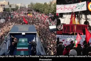  Iran Says US MoU Difficult but Possible as Millions Attend Khamenei Funeral