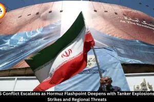 Iran-US Conflict Deepens as Hormuz Tanker Explosions and Fresh Strikes Raise Regional Tensions