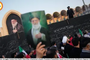Iran Power Struggle Comes Into Public View After Khamenei's Death: President Pezeshkian Faces Fury at Funeral, Hardliners Oppose US Truce