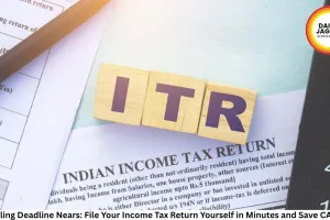 ITR Filing Deadline Nears: File Your Income Tax Return Yourself in Minutes and Save CA Fees